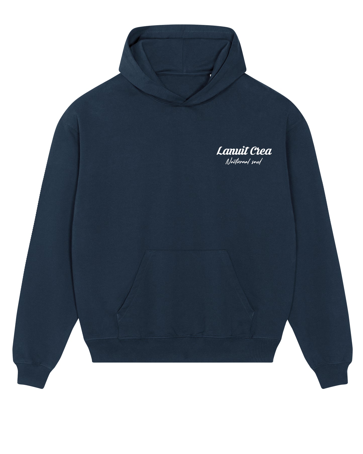 HOODIE OVERSIZE BLUE NAVY NOCTURNAL SOUL