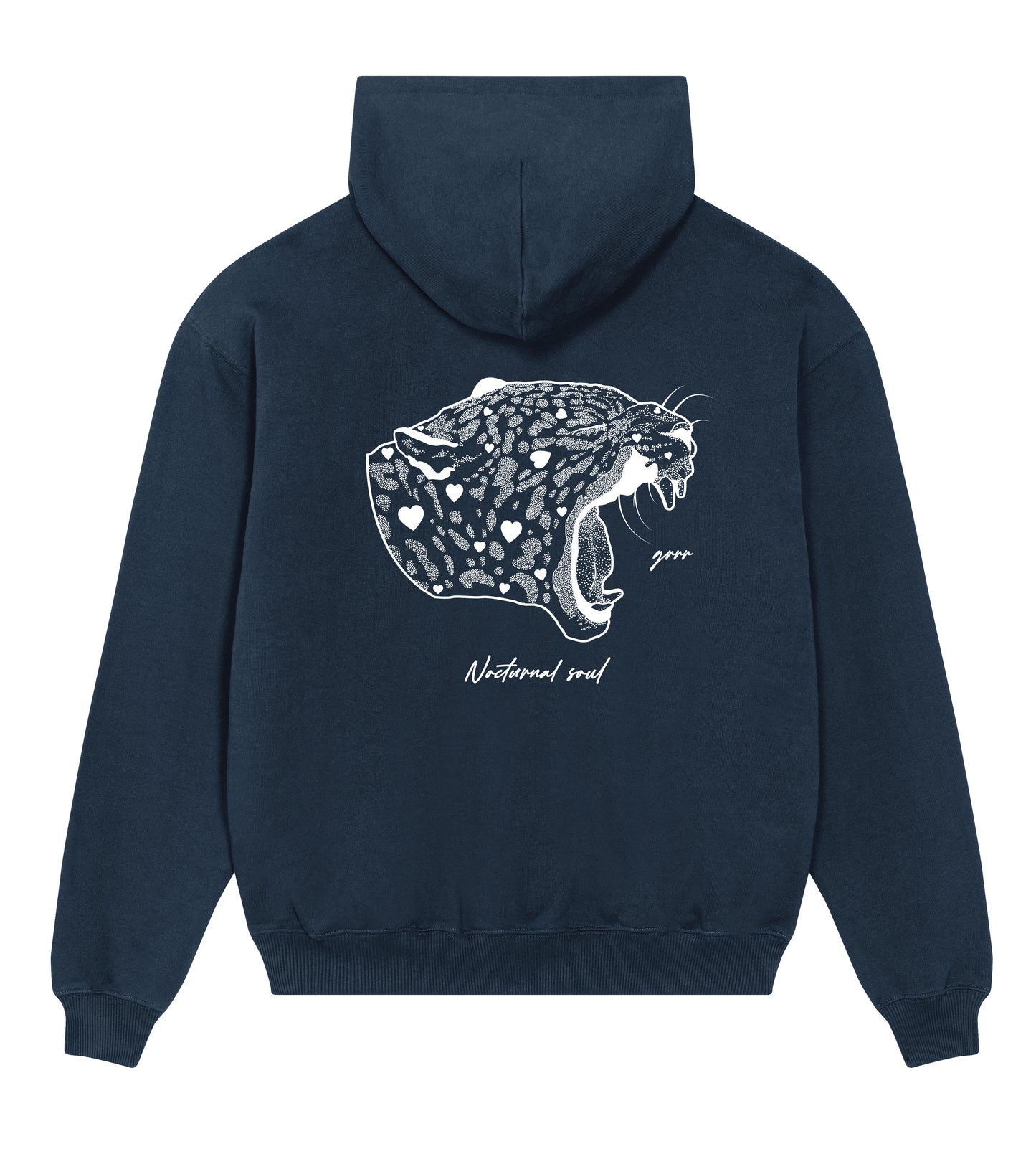 HOODIE OVERSIZE BLUE NAVY NOCTURNAL SOUL