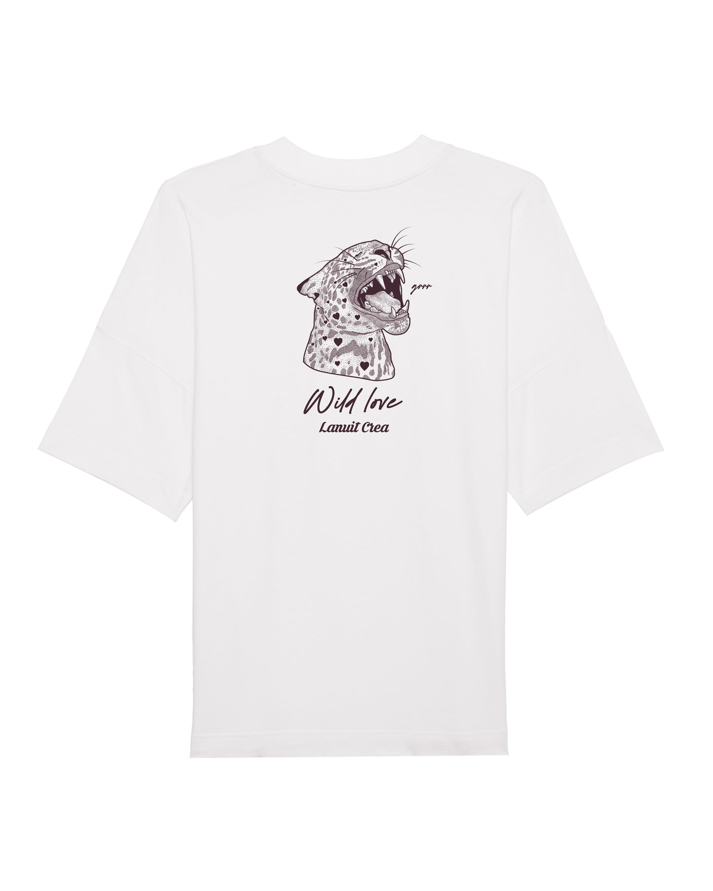 T-SHIRT WHITE WILD LOVE