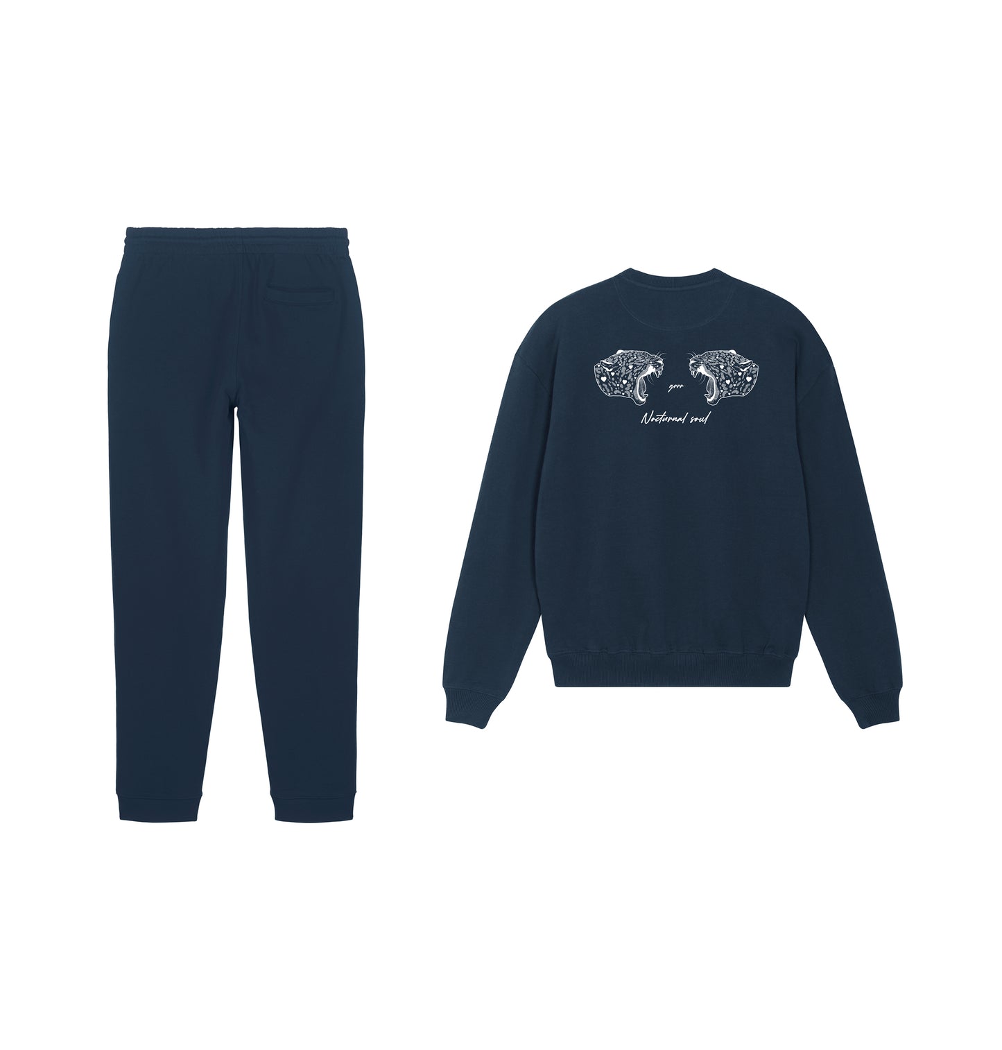 ENSEMBLE BLEU NOCTURNAL SOUL (JOGGING+SWEATSHIRT)