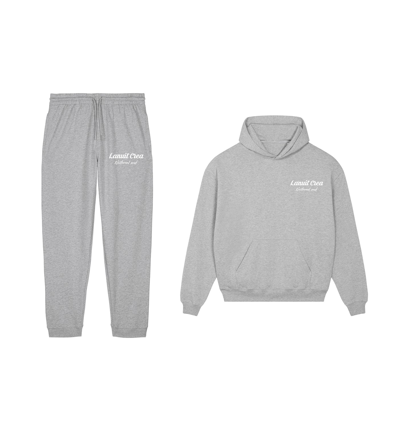 ENSEMBLE GRIS NOCTURNAL SOUL (JOGGING+HOODIE)