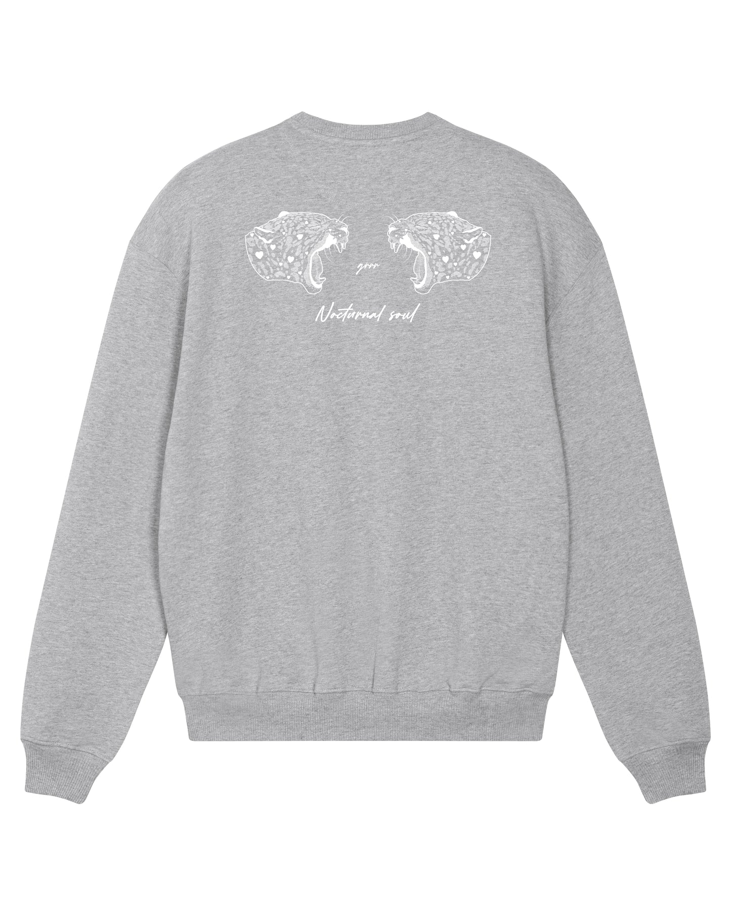 SWEETSHIRT GREY NOCTURNAL SOUL