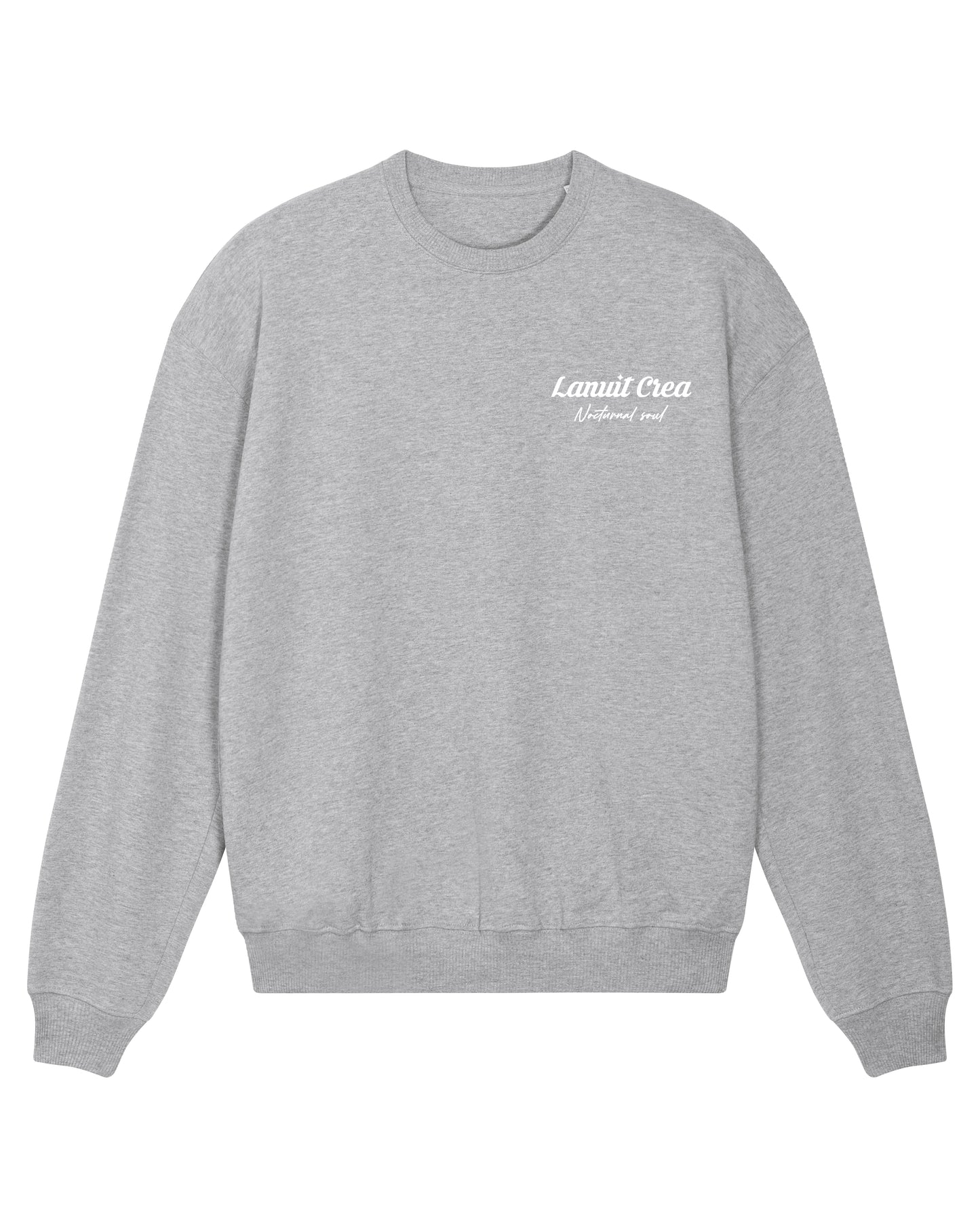 SWEETSHIRT GREY NOCTURNAL SOUL