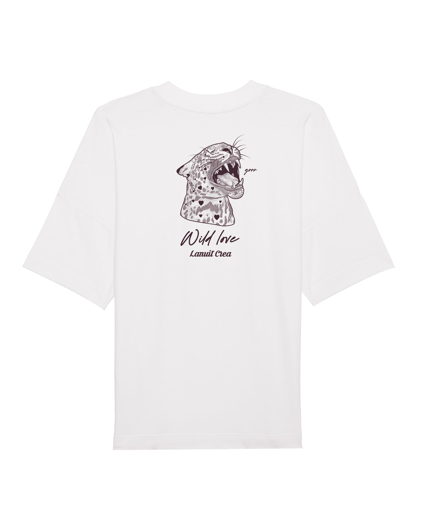 T-SHIRT WHITE WILD LOVE